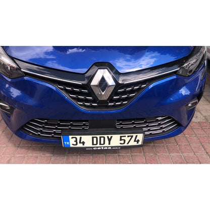 Renault Clio 5 Parrilla Frontal Cromada 6 Piezas 2019 y Posteriores