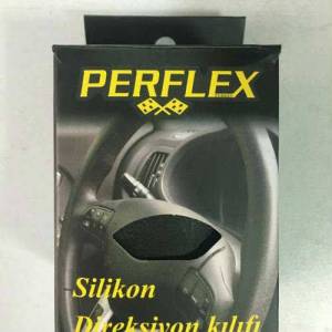 FUNDA DE VOLANTE DE SILICONA PERFLEX ESTAMPADA NEGRA
