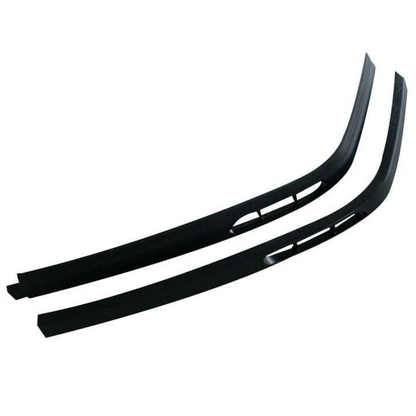 Labio universal flexible de parachoques delantero Laguna Lip compatible con Peugeot 106 1991-2004, 2 piezas, extensión de parachoques delantero