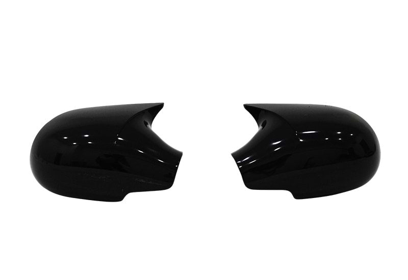 Peugeot 206 1998-2012 Tapa de Espejo Batmóvil Negro Piano Plástico ABS