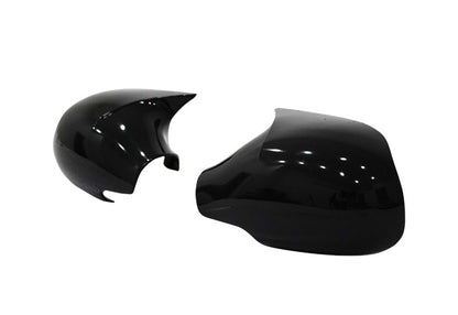 Peugeot 206 1998-2012 Tapa de Espejo Batmóvil Negro Piano Plástico ABS