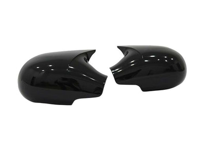 Peugeot 206 1998-2012 Tapa de Espejo Batmóvil Negro Piano Plástico ABS