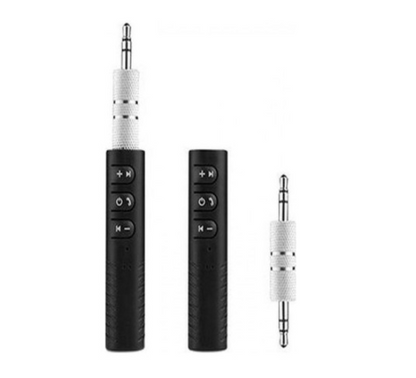 Polygold Kit de coche Bluetooth con entrada auxiliar, transmisor y micrófono inalámbrico