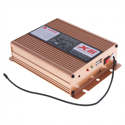 Sirena de policía profesional, potente bocina de sirena con control remoto, micrófono y megáfono, metal, 200 W, 12 V.