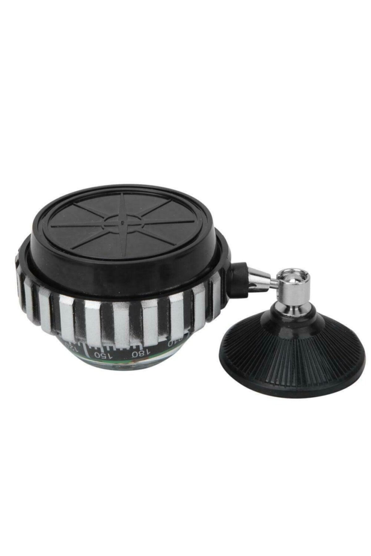 Brújula de luz Carub, con ventosa, tamaño grande, ajustable, estilo retro, 1 unidad.