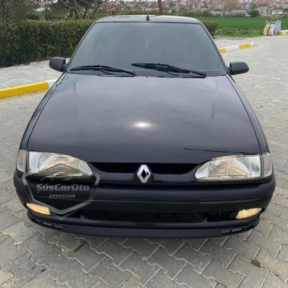 Renault 19 Europa 1994-2001 compatible labio universal flexible para Laguna, labio delantero, 2 piezas, alerón inferior de parachoques, alerón delantero