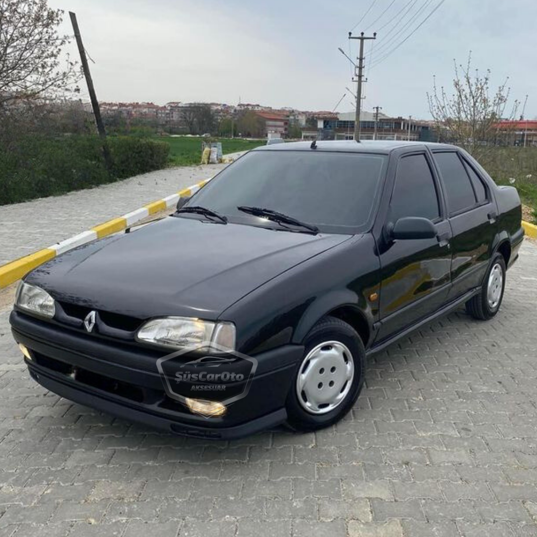 Renault 19 Europa 1994-2001 compatible labio universal flexible para Laguna, labio delantero, 2 piezas, alerón inferior de parachoques, alerón delantero