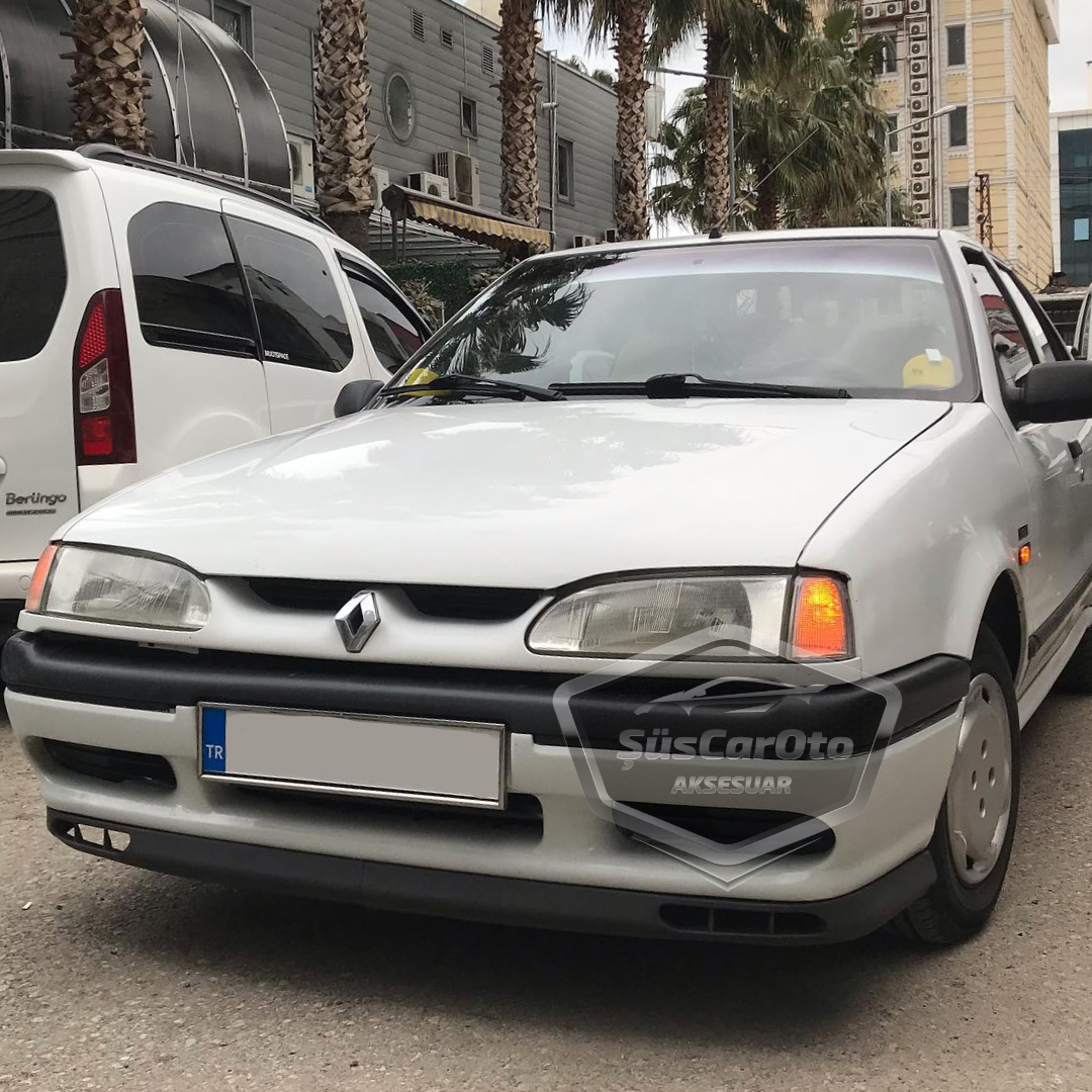 Renault 19 Europa 1994-2001 compatible labio universal flexible para Laguna, labio delantero, 2 piezas, alerón inferior de parachoques, alerón delantero