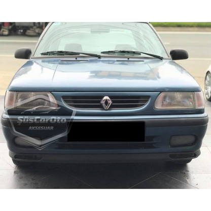 Compatible con Renault 9-11 Broadway Fairway Universal Laguna Lip Flexible Alerón Delantero 2 Piezas Bajo Paragolpes Labio Aleta Guardabarros Delantero