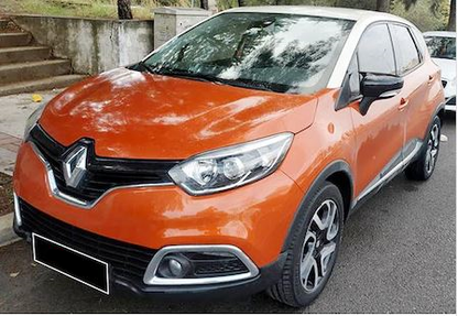 Renault Captur 2013-2017 Tapa de Espejo Retrovisor de Murciélago Piano Black Plástico ABS