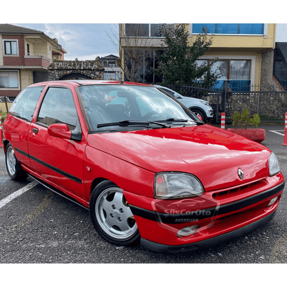 Renault Clio 1 1990-1997 Universal V2 Laguna Lip Flexible Paragolpes Delantero 2 Piezas Bajo Paragolpes Faldón Delantero