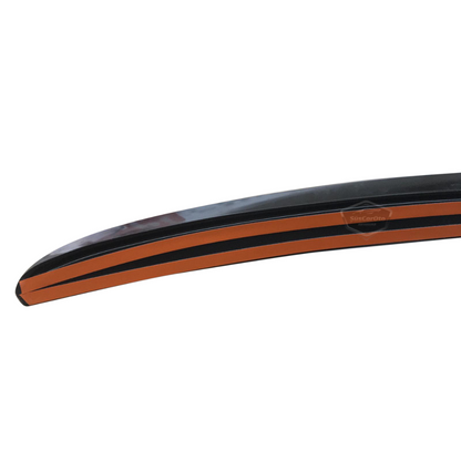 Spoiler de maletero de techo para Renault Clio 2 Symbol 1998-2008 Sedan, moldura de maletero, color negro piano brillante