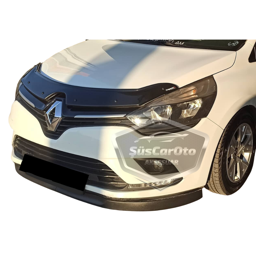 Renault Clio 4 2012-2020 Compatible Labio delantero flexible universal Astra H de 2 piezas, extensión de parachoques delantero