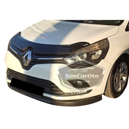 Renault Clio 4 2012-2020 Compatible Labio delantero flexible universal Astra H de 2 piezas, extensión de parachoques delantero