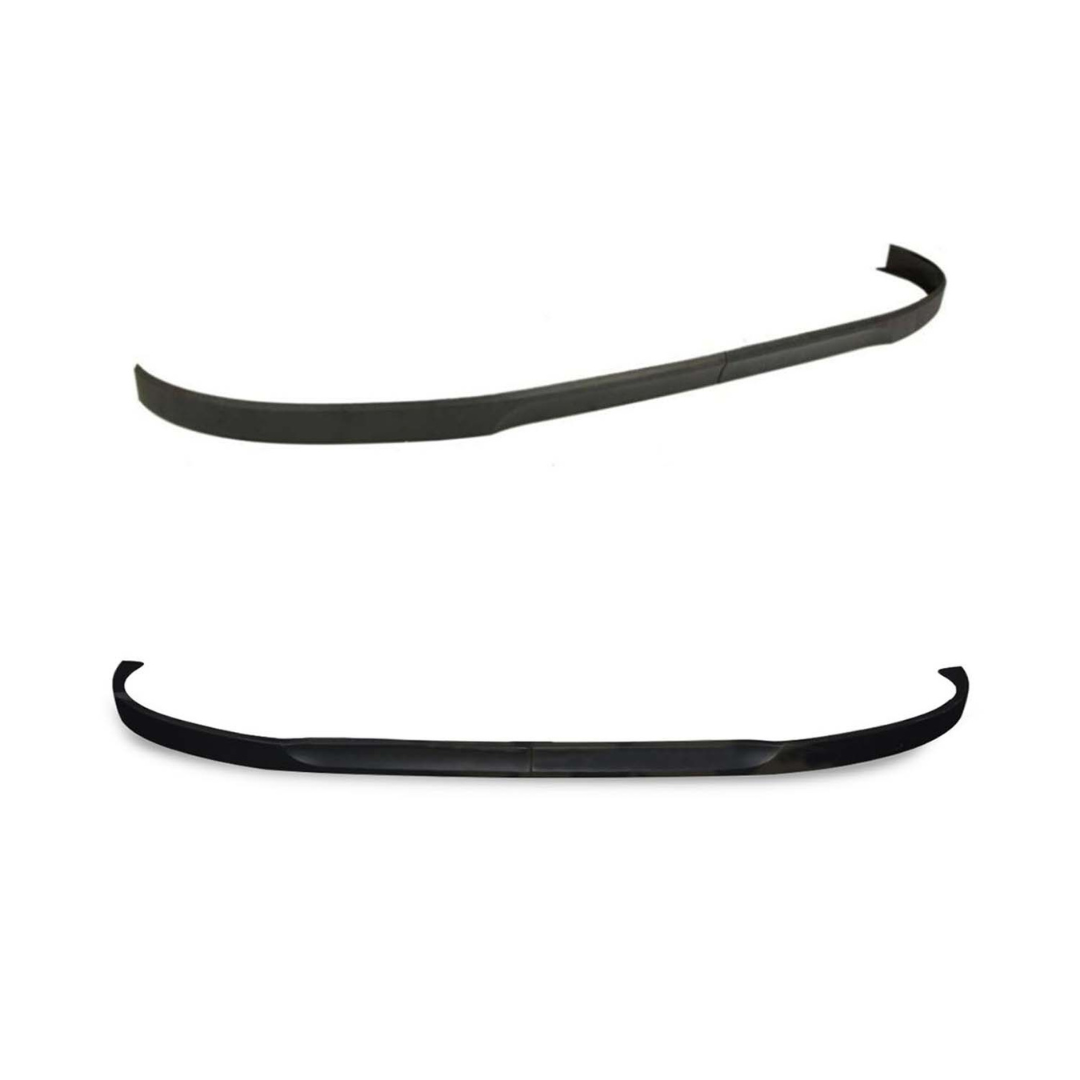 Renault Clio 4 2012-2020 Compatible Labio delantero flexible universal Astra H de 2 piezas, extensión de parachoques delantero