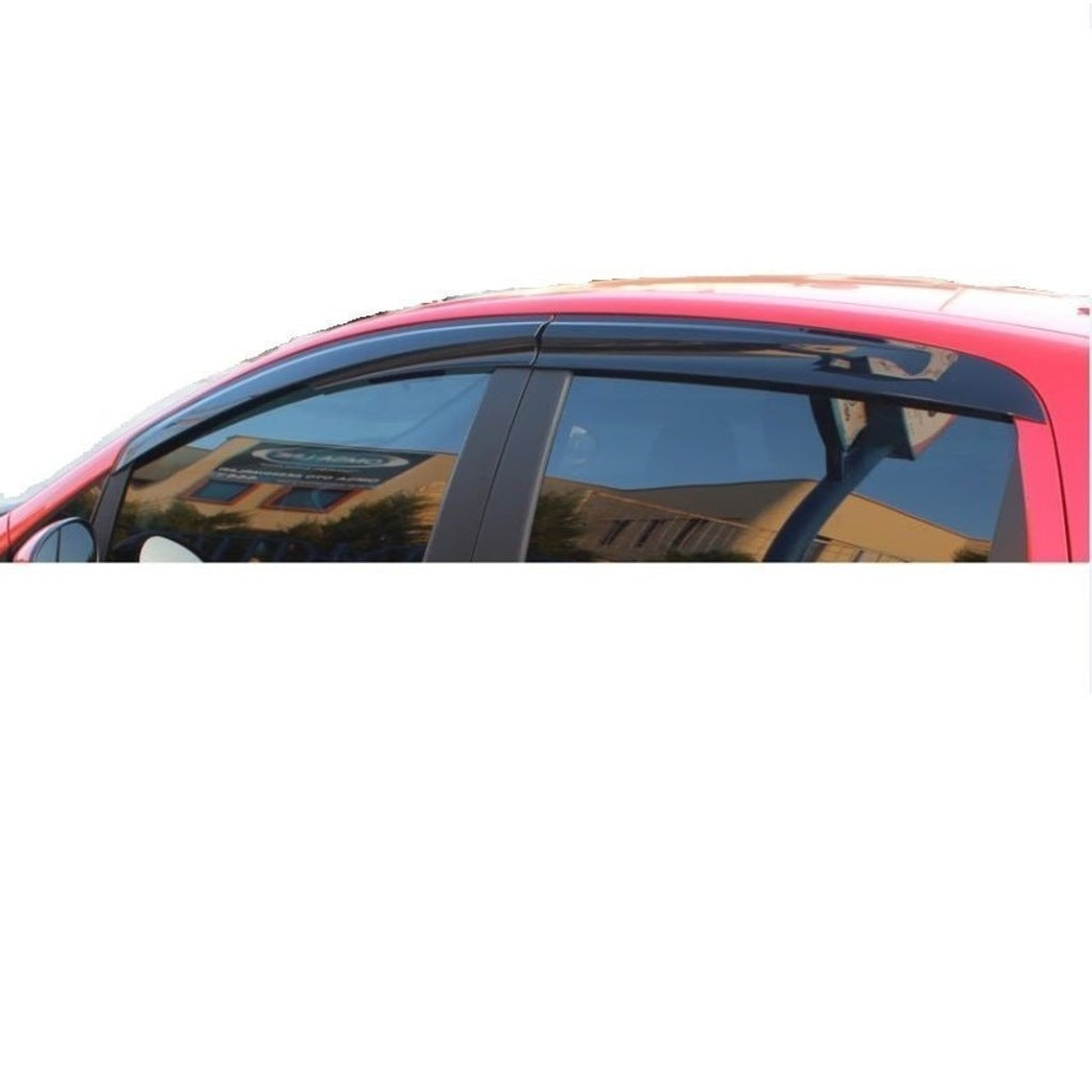 SUNPLEX Renault Clio 4 2013+ Deflectores de viento deportivos para ventanas, 4 piezas