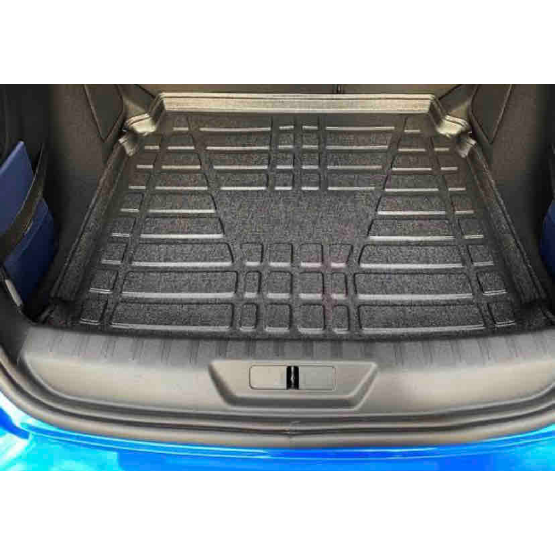 Alfombrilla para maletero 3D a medida compatible con Renault Clio 5 posterior a 2019