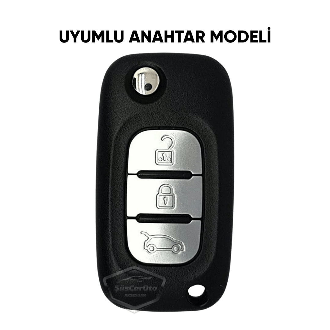 Funda de silicona para llave compatible con Renault Fluence, Megane, Clio, Kangoo, Master, Modus, Twingo, carcasa de llave de coche, llavero amortiguador, gris titanio oscuro PNT122