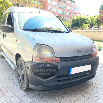 Renault Kangoo 1 1998-2007 Universal Astra H lip flexible labio delantero 2 piezas faldón parachoques alerón delantero