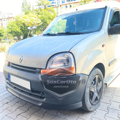 Renault Kangoo 1 1998-2007 Universal Astra H lip flexible labio delantero 2 piezas faldón parachoques alerón delantero