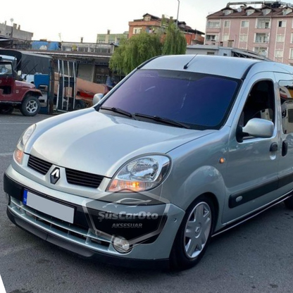 Renault Kangoo 1 1998-2007 Universal Astra H lip flexible labio delantero 2 piezas faldón parachoques alerón delantero