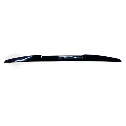 Renault Kangoo 2 2008-2021 Multix Compatible Alerón Murciélago Negro Brillante Piano Goma Maletero Moldura Alerón Trasero