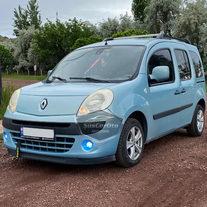 Renault Kangoo 2 2008-2021 Compatible Universal Astra H labio flexible delantera labio delantero 2 piezas faldón parachoques delantero add-on faldón de barro