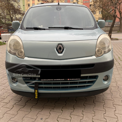 Renault Kangoo 2 2008-2021 Compatible Universal Astra H labio flexible delantera labio delantero 2 piezas faldón parachoques delantero add-on faldón de barro