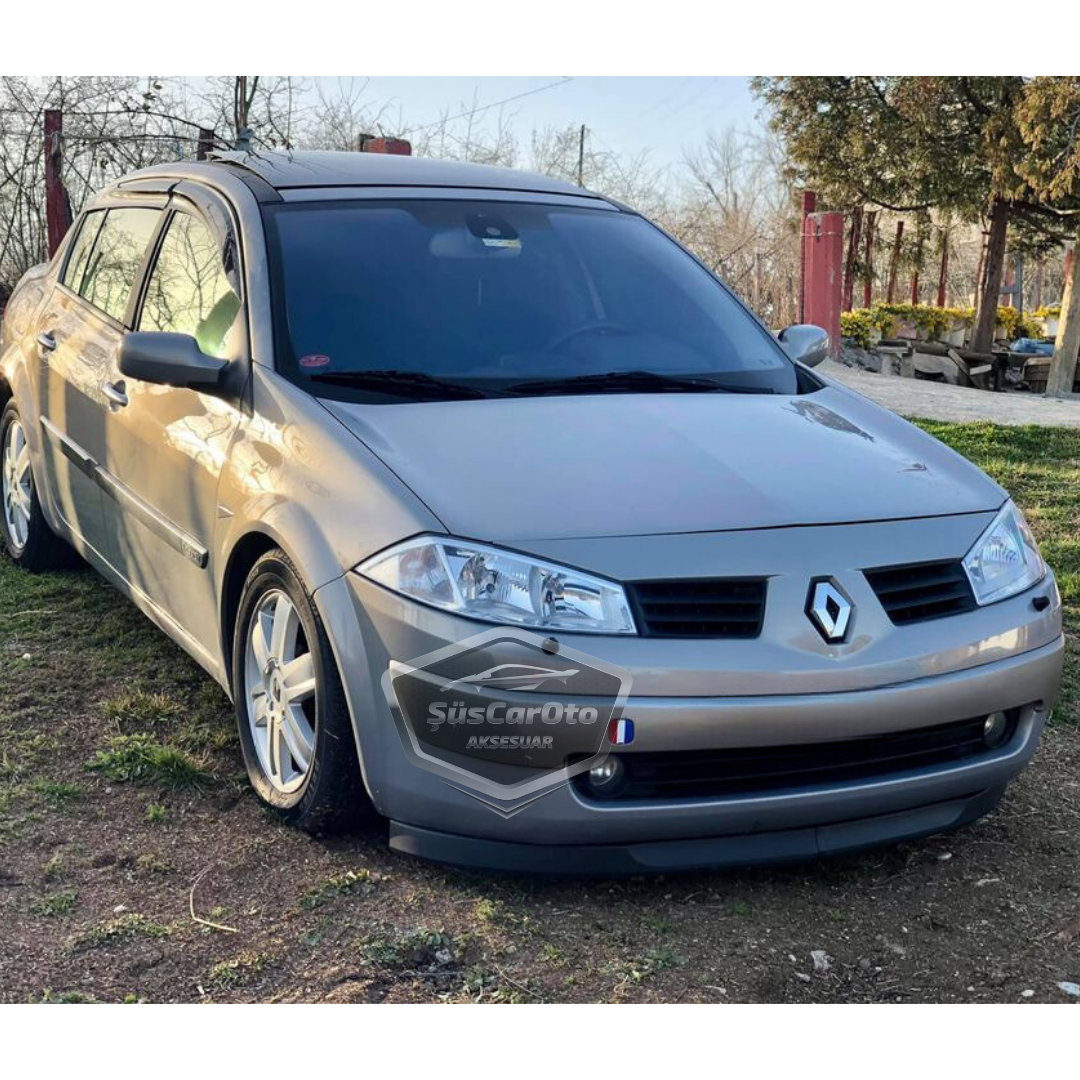 Renault Megane 2 2003-2008 Compatible Lip Universal Astra H Flexible Lip Delantero 2 Piezas Bajo Paragolpes Protector Bajo Paragolpes Aditamento Delantero