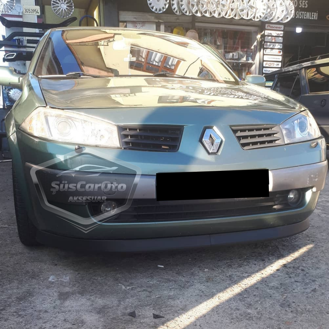 Renault Megane 2 2003-2008 Compatible Lip Universal Astra H Flexible Lip Delantero 2 Piezas Bajo Paragolpes Protector Bajo Paragolpes Aditamento Delantero