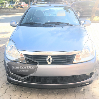 Renault Symbol 2008-2012 Thalia Compatible Universal Laguna Lip Spoiler Flexible Labio Delantero 2 Piezas Separador Delantero Faldón Delantero