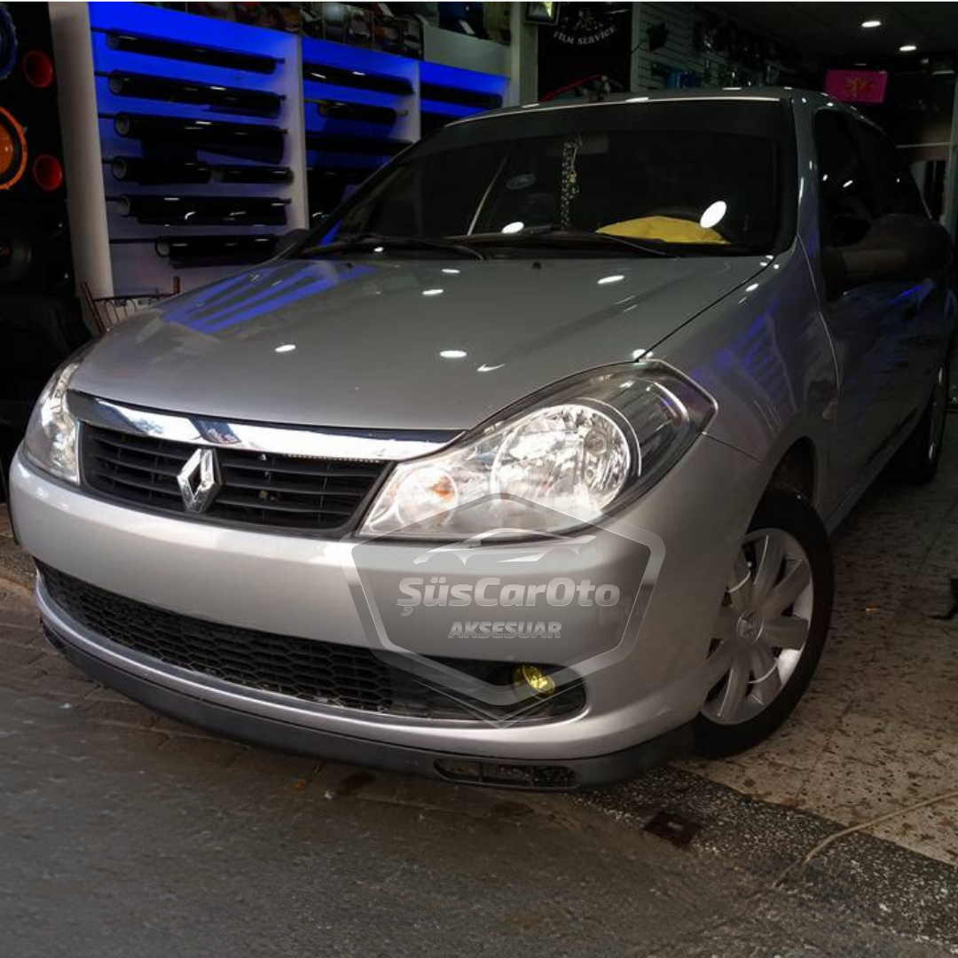 Renault Symbol 2008-2012 Thalia Compatible Universal Laguna Lip Spoiler Flexible Labio Delantero 2 Piezas Separador Delantero Faldón Delantero
