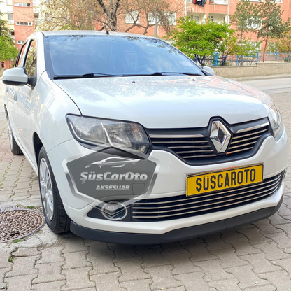 Renault Symbol 2013-2020 Compatible Labio Universal Astra H Flexible Labio Delantero 2 Piezas Separador Delantero Faldón Delantero Bajo Paragolpes