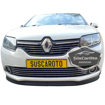 Renault Symbol 2013-2020 Compatible Labio Universal Astra H Flexible Labio Delantero 2 Piezas Separador Delantero Faldón Delantero Bajo Paragolpes
