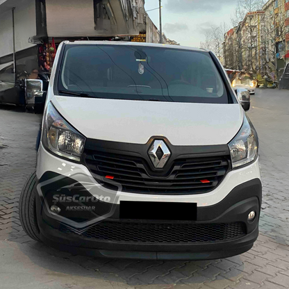 Renault Trafic 2015 en adelante compatible universal labio Astra H lip flexible frontal 2 piezas faldón parachoques delantero talonera alerón labio