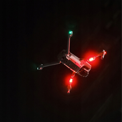 RGB Dron Bicicleta Avión Moto Automotriz Mini Estroboscópica LED Inalámbrica Recargable 1 Unidad