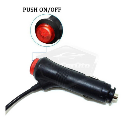 S12 Lámpara de emergencia para ambulancia y bomberos con ventosa interior de cristal, 12 LEDs, 12 modos diferentes, color ámbar, con conexión para encendedor de coche.