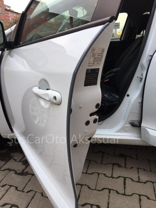 SAMURAI Protector de Puerta de Coche Anti-Golpes y Arañazos AHUMADO