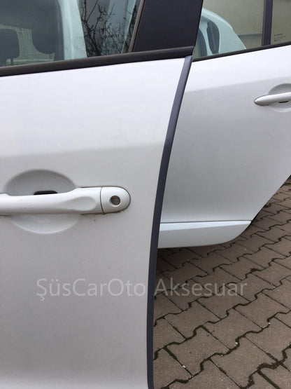 SAMURAI Protector de Puerta de Coche Anti-Golpes y Arañazos AHUMADO