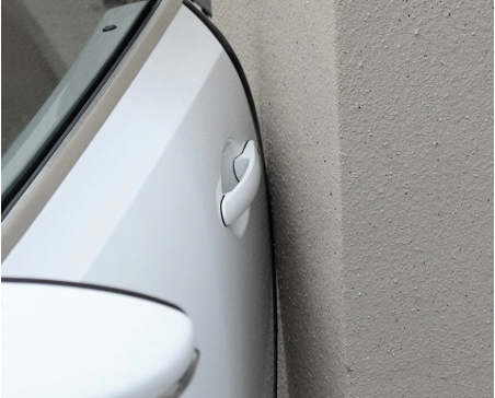 SAMURAI Protector de Puerta de Coche Anti-Golpes y Arañazos AHUMADO