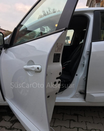 Protector de Borde de Puerta de Coche SAMURAI Anti-Golpes y Arañazos GRIS