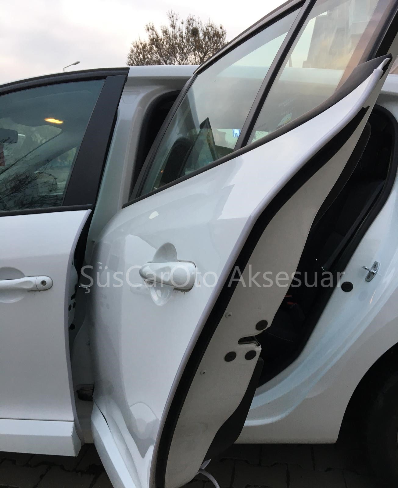 Protector de Borde de Puerta de Coche SAMURAI Anti-Golpes y Arañazos GRIS