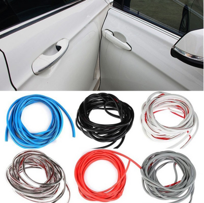 SAMURÁI Protector de Borde de Puerta de Coche, Tira Antichoque y Antirrayas para Puertas