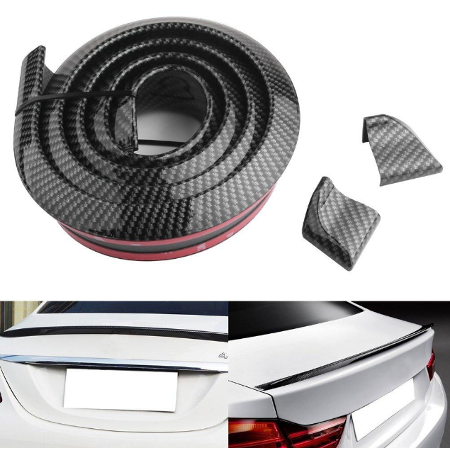 Spoiler de maletero universal de carbono-negro M3 apto para todos los vehículos Samurai