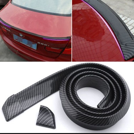 Spoiler universal de maletero M3 de carbono Samurai, apto para todos los vehículos