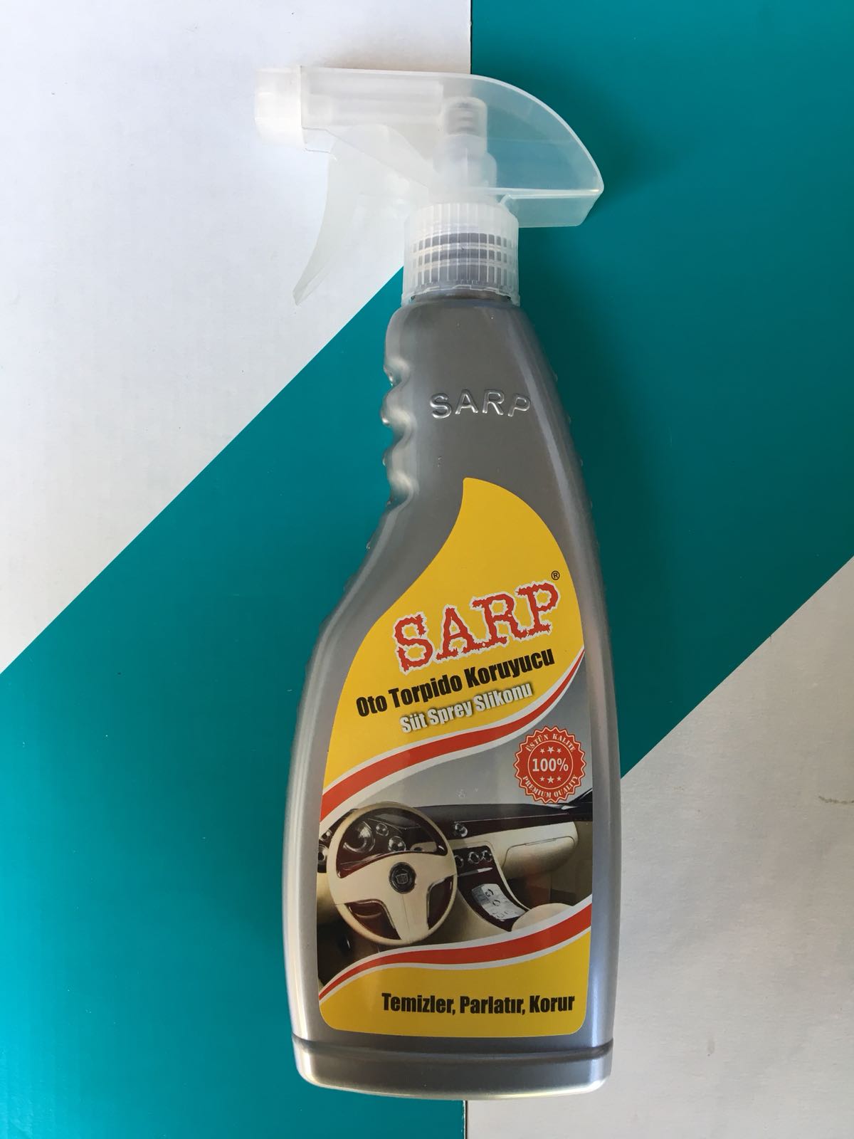 SARP Limpiador y Abrillantador Protector de Salpicaderos Leche para Salpicaderos 500 ml