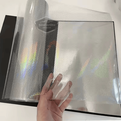 Película transparente de faro, luz trasera, efecto panal, película protectora de faro, anti-arañazos, 100 x 30 cm ONP1000