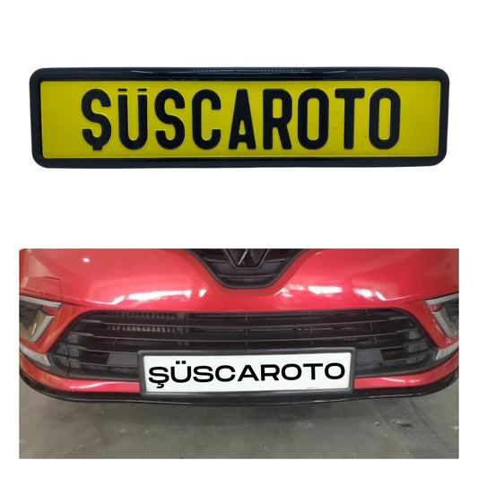 1 unidad de portamatrículas elástico de marco negro para coche, soporte de matrícula de nueva generación