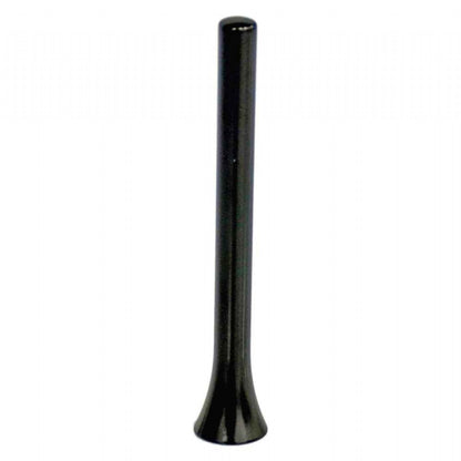 Carub Antena de techo universal, varilla metálica de 8 cm, negro-plata