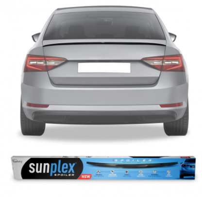 SUNPLEX Alerón trasero para maletero Skoda Octavia Piano Black 2013-2019